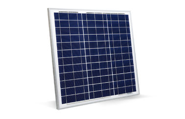 Ηλιακό πλαίσιο υψηλής επίδοσης 30w, μακράς διαρκείας πολυ κρυστάλλινο ηλιακό πλαίσιο