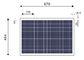 Λευκό ηλιακό πλαίσιο 3.2mm πλαισίων 12V υψηλό μετριασμένο μετάδοση μπροστινό γυαλί γυαλιού