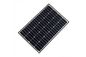 40 επιτροπών Watt μονο μαύρη ηλιακή PV υψηλή κάλυψη γυαλιού μετάδοσης χαμηλή μετριασμένη σίδηρος