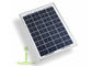 Εύκολος εγκαταστήστε την αισθητική εμφάνιση ηλιακών κυττάρων ηλιακού πλαισίου 10 W και το τραχύ σχέδιο