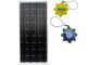 90W ανθεκτική φόρτιση πλαισίων μετάλλων ηλιακών πλαισίων PV για την μπαταρία φωτεινού σηματοδότη
