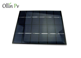 Η μονο/πολυ μίνι μπαταρία ηλιακών πλαισίων 2w 6v πυριτίου εύκολη φέρνει για το φωτισμό ναυπηγείων