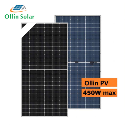 Αγορά Μισή επιτροπή 440W 450W 455W ηλιακής ενέργειας ενότητας ηλιακού πλαισίου PV κυττάρων Monocrystalline online manufacture
