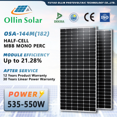 Αγορά 560W Monocrystalline ηλιακή επιτροπή 144 κύτταρο 182mm 10bb μονο 560W ενότητας online manufacture