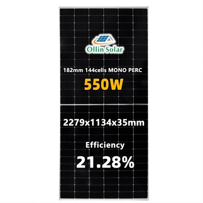 Αγορά Monocrystalline ηλιακό πλαίσιο 182mm 10bb 545W 550W 560W εγχώριων μισό κυττάρων online manufacture