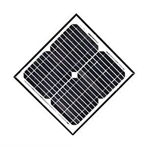 20 / Monocrystalline ηλιακή ενότητα 30 Watt που χρεώνει για το ελαφρύ σύστημα κήπων