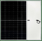πλήρης μαύρος Monocrystalline cOem ενότητας ηλιακού πλαισίου PV 540w 550w 560w