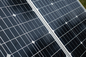 υπαίθρια ηλιακά πτυσσόμενα ηλιακά πλαίσια 120W 200W, φορητά διπλώνοντας ηλιακά πλαίσια για τη στρατοπέδευση