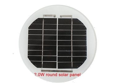 Μαύρα 2 Watt γύρω από το ηλιακό πλαίσιο κανένας φορτιστής πλαισίων για το μίνι φωτεινό σηματοδότη