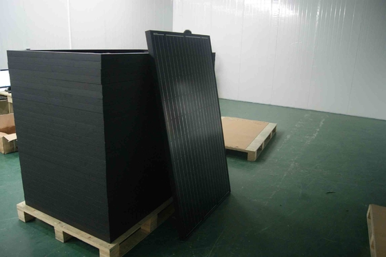 ηλιακές μονο επιτροπές 300w 330w πλήρως μαύρες με το μαύρο μαύρο backsheet πλαισίων όλος ο Μαύρος